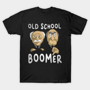 Back To Old School Funny Tee Boomer T-Shirt